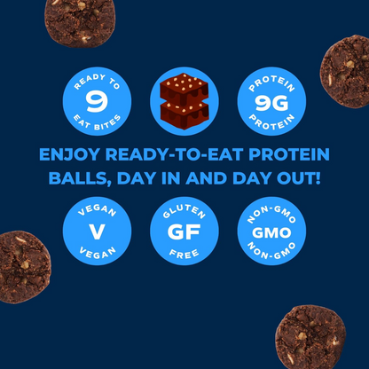 Brownie Batter Protein Balls, 4.5 oz, Protein Power Ball