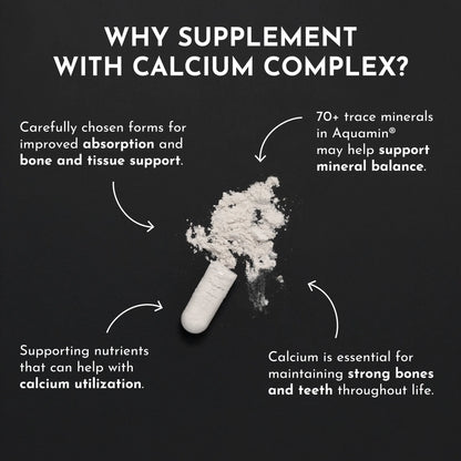 Calcium Complex, 60 Capsules, Just Ingredients