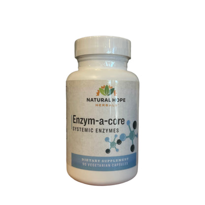 Enzym-a-core - Systemic Enzyme Blend, 90 Capsules, Natural Hope Herbals