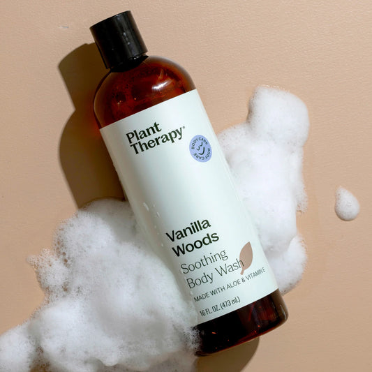Vanilla Woods Body Wash, 16oz, Plant Therapy