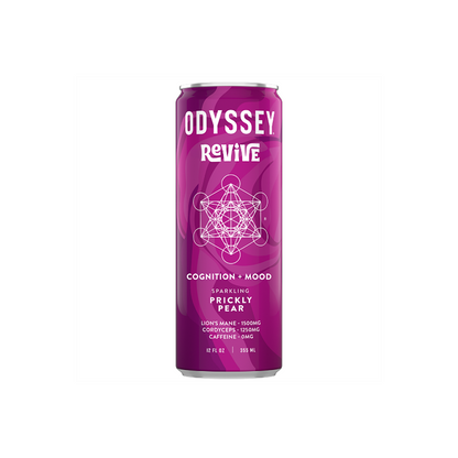 Prickly Pear Revive Sparkling COGNITION + MOOD Drink, Odyssey