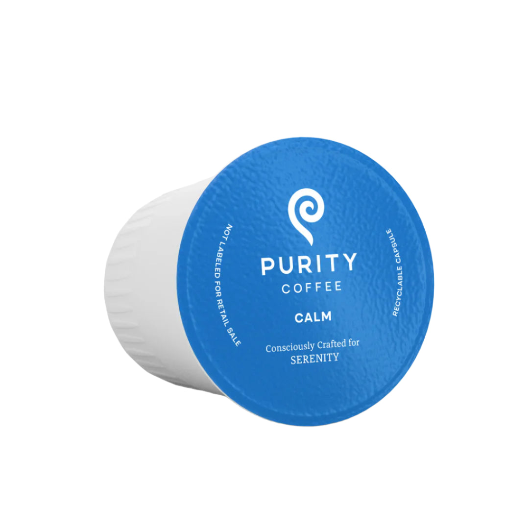 CALM: Decaf Single-Serve Purity Pods, 12 K-Cups