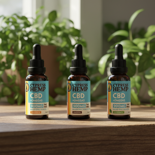THC-Free Broad Spectrum Hemp Extract Oil (900mg)