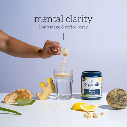 Pure - Mental Clarity & Digestion, 30 Servings, Organifi