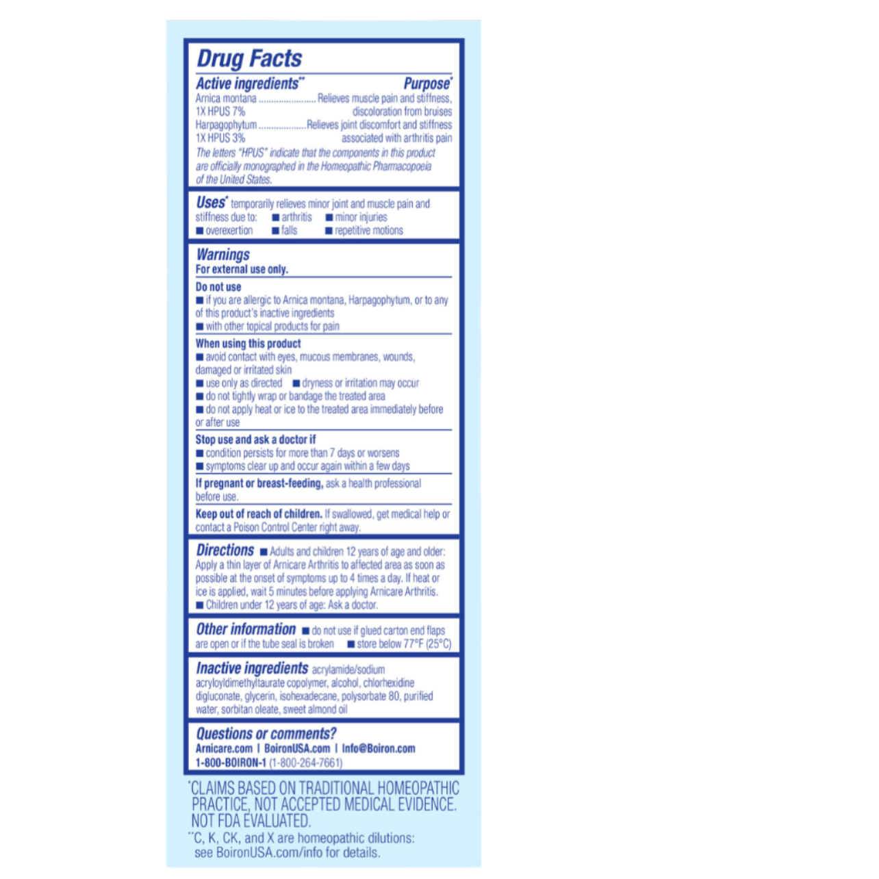 Arnicare Arthritis Pump, 4.2 oz, Boiron