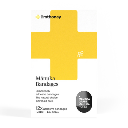 Manuka Bandages, 12ct, First Honey