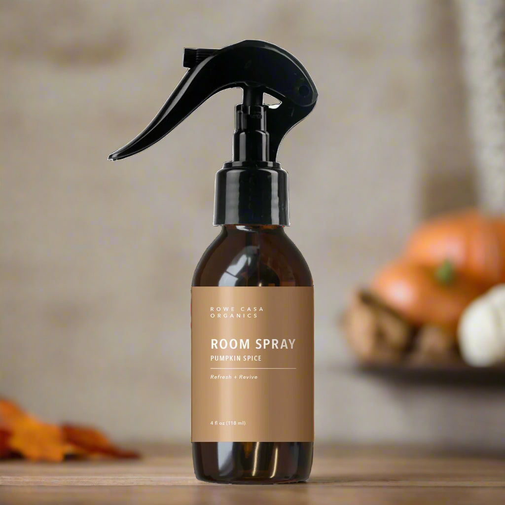 Pumpkin Spice Room Spray, 4oz, Rowe Casa Organics