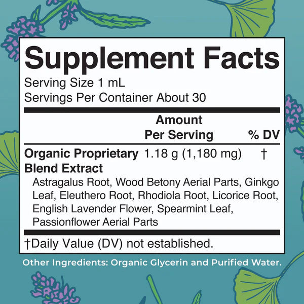 Kids Focus & Attention Liquid Drops, 1oz, MaryRuth Organics