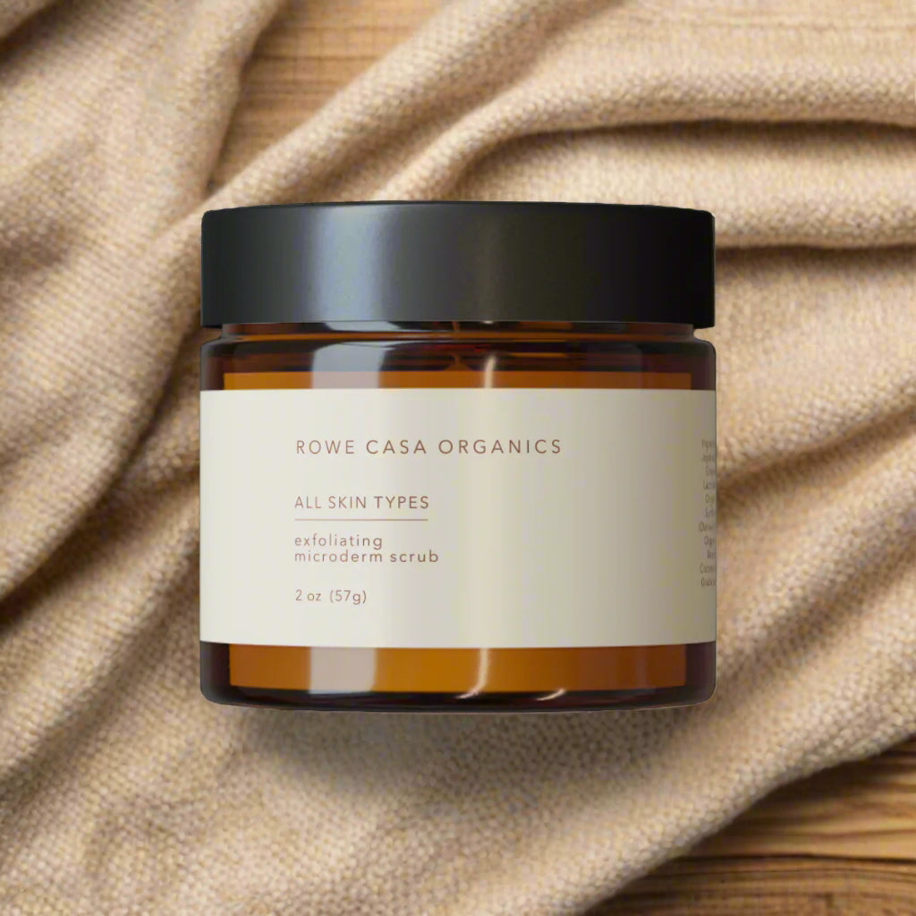 Exfoliating Microderm Scrub, 2oz, Rowe Casa Organics