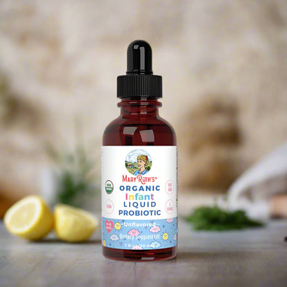 Infants Liquid Probiotic, Unflavored, 1oz, MaryRuth Organics