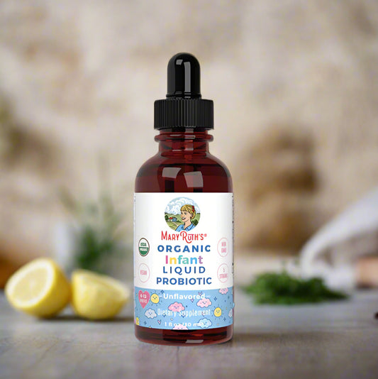 Infants Liquid Probiotic, Unflavored, 1oz, MaryRuth Organics