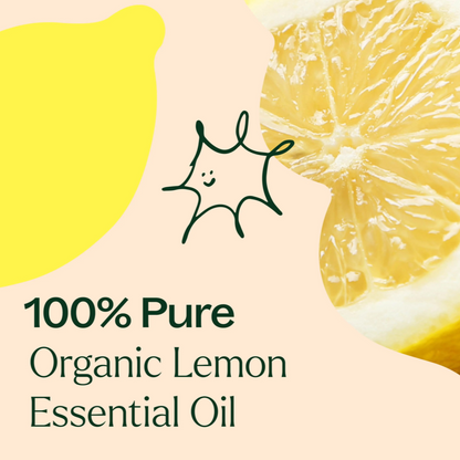 Organic Lemon Essential Oil, 10ml, Plant Therapy