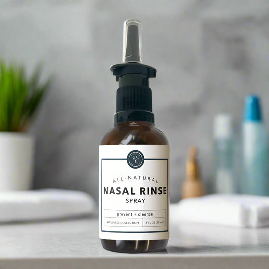 Nasal Rinse Spray, Prevent + Cleanse, 1oz, Rowe Casa Organics