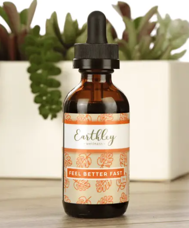 Feel Better Fast - Fever, Stomach Upset, Sniffles, Discomfort and More, 2-4oz, Earthley