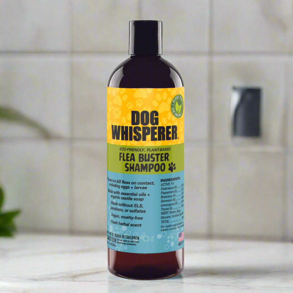 Flea Bluster Dog Shampoo, 16oz, YAYA Organics