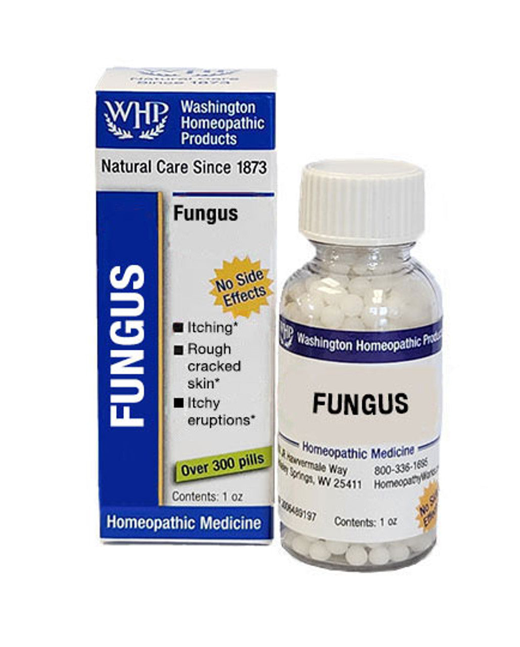 Fungus, Itching, Rough Cracked Skin, Itchy Eruptions, Over 300 Pills, 1oz, WHP