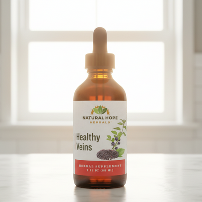 Healthy Veins, Revitalizing Vein Health, 2oz, Natural Hope Herbals