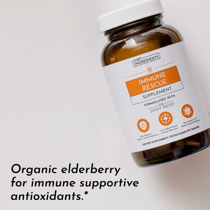 Immune Rescue Supplement, 60 Capsules, Just Ingredients