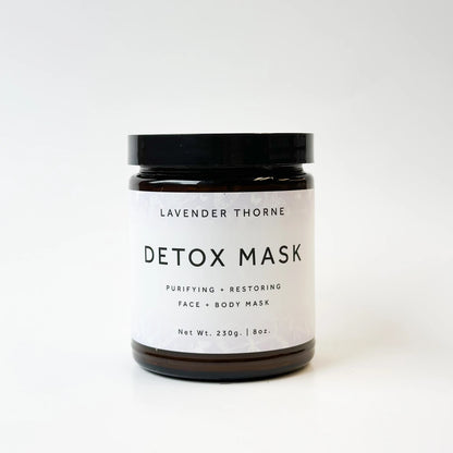 Detox Mask - Purifying Face Mask, 8oz, Lavender Thorne