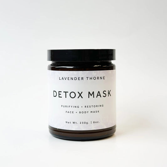 Detox Mask - Purifying Face Mask, 8oz, Lavender Thorne