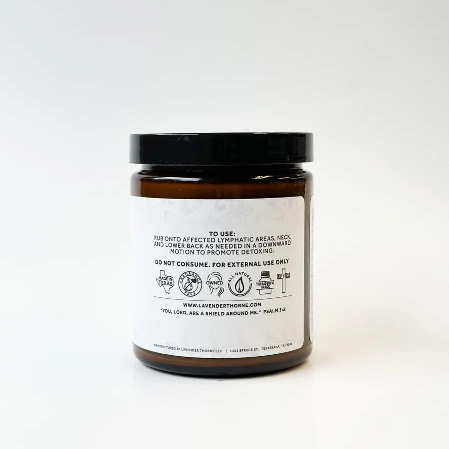 Detox Lotion - Lymphatic Cream, 8oz, Lavender Thorne