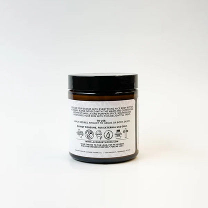 Everything Nice - Pumpkin Spice Body Butter, 4-8oz, Lavender Thorne