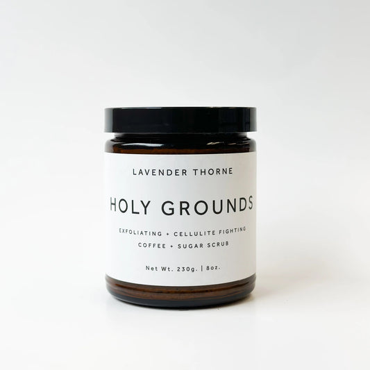 Holy Grounds - Coffee Sugar Scrub, 8oz, Lavender Thorne