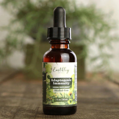Adaptogenic Immunity - For Daily Stress and Immune Support, 2oz, Earthley