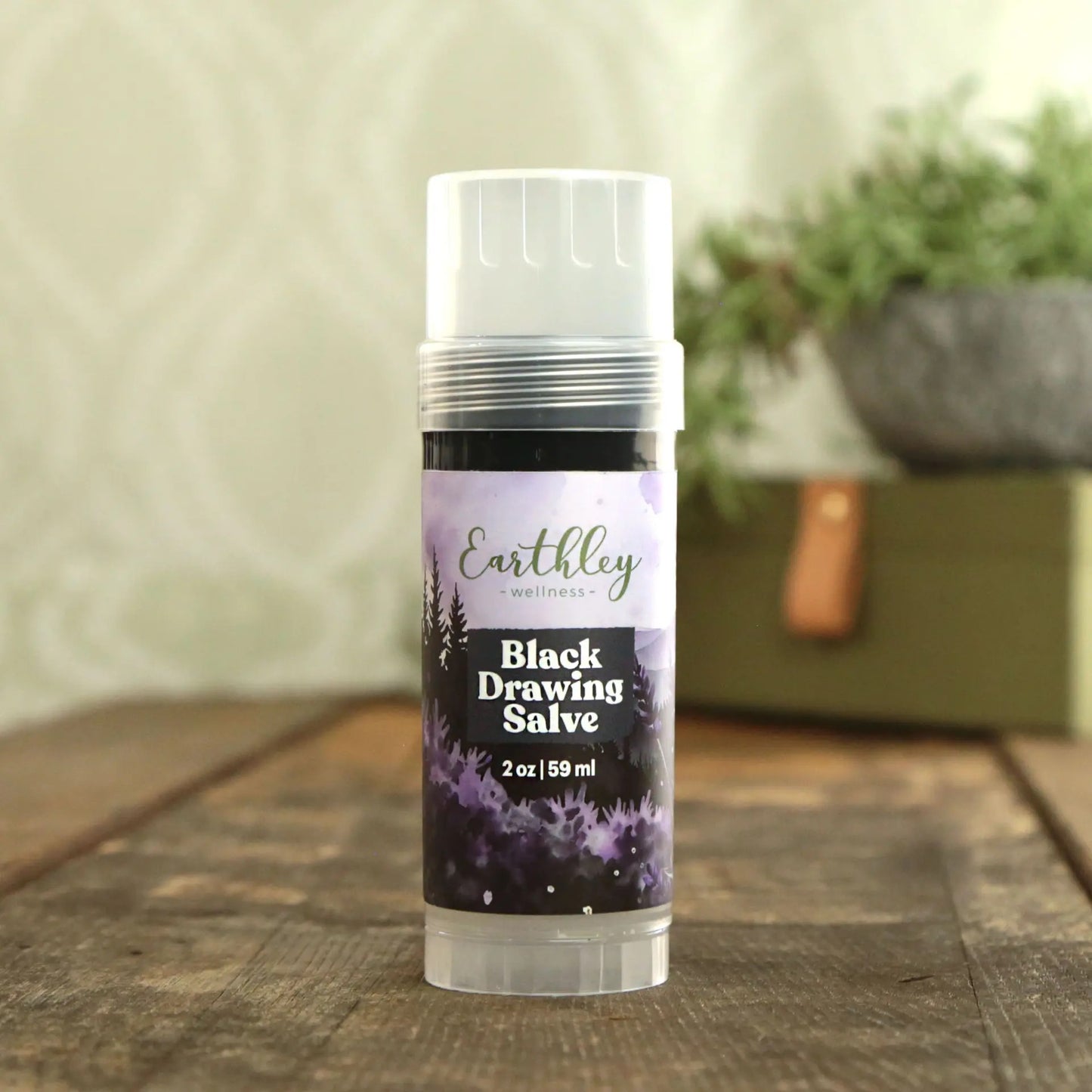 Black Drawing Salve - Bug Bites, Splinters & More, Earthley