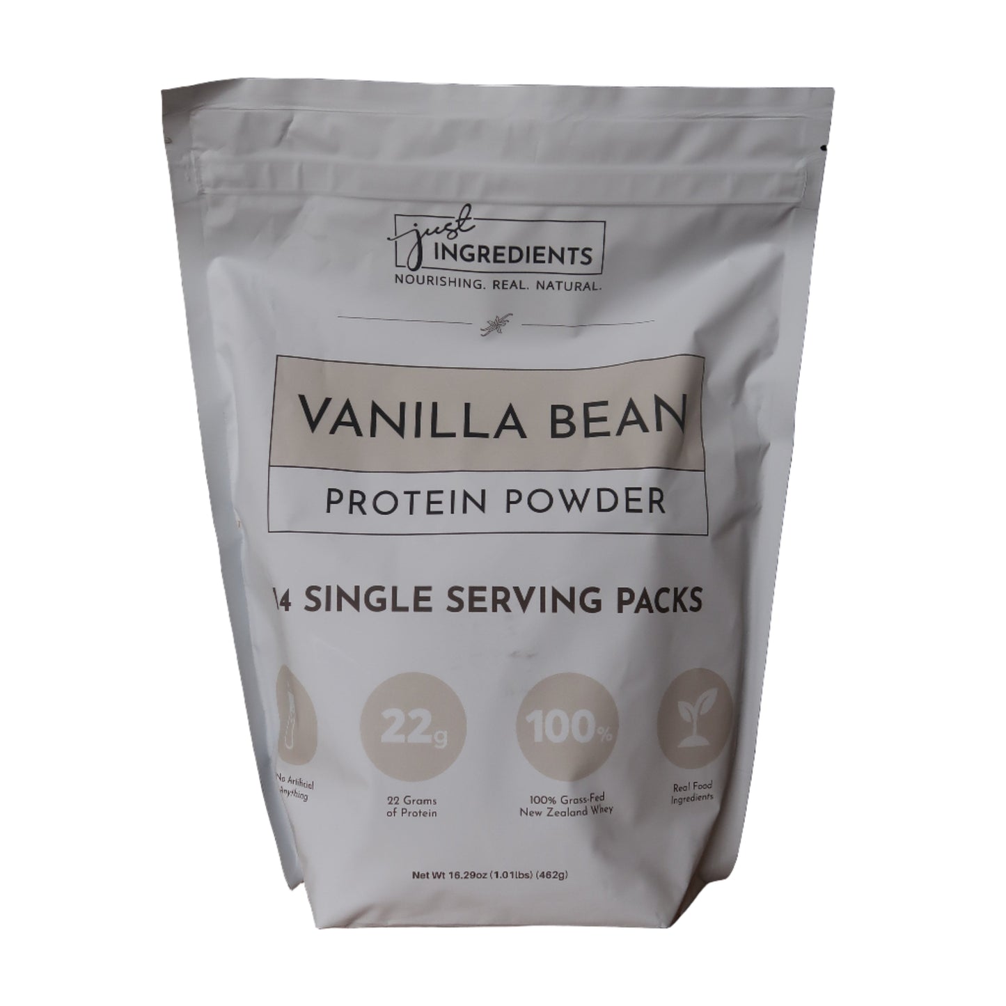 Protein Powder Travel Packs, 14 Single Serving Sticks, Just Ingredients