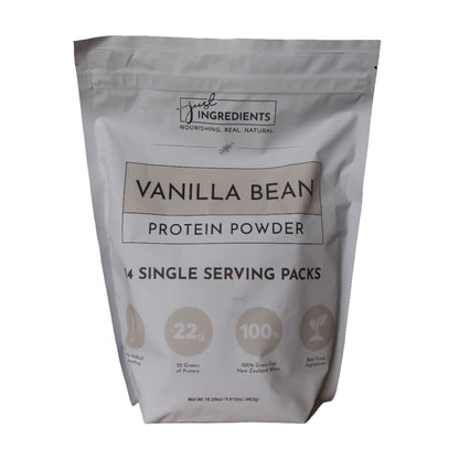 Protein Powder Travel Packs, 14 Single Serving Sticks, Just Ingredients