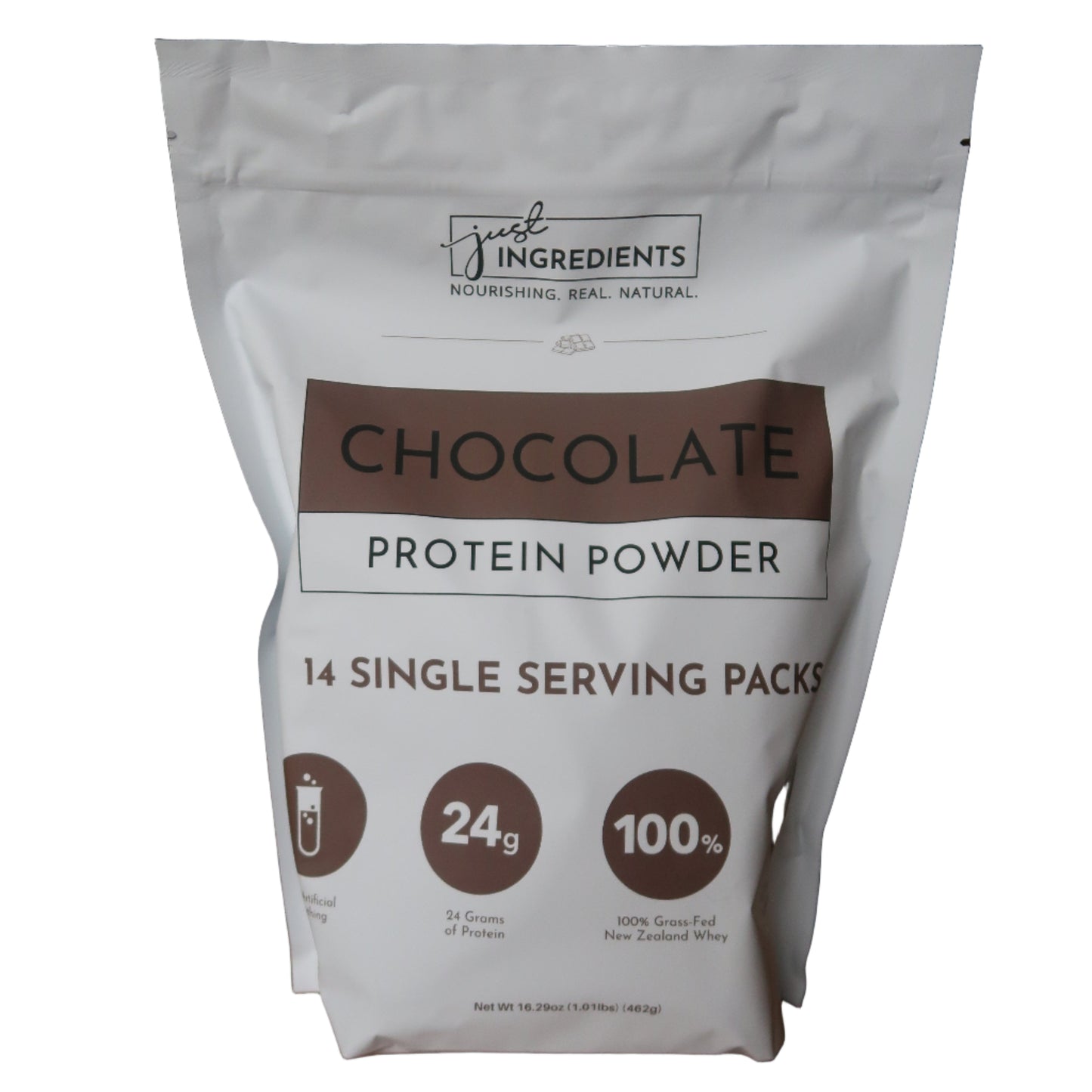 Protein Powder Travel Packs, 14 Single Serving Sticks, Just Ingredients
