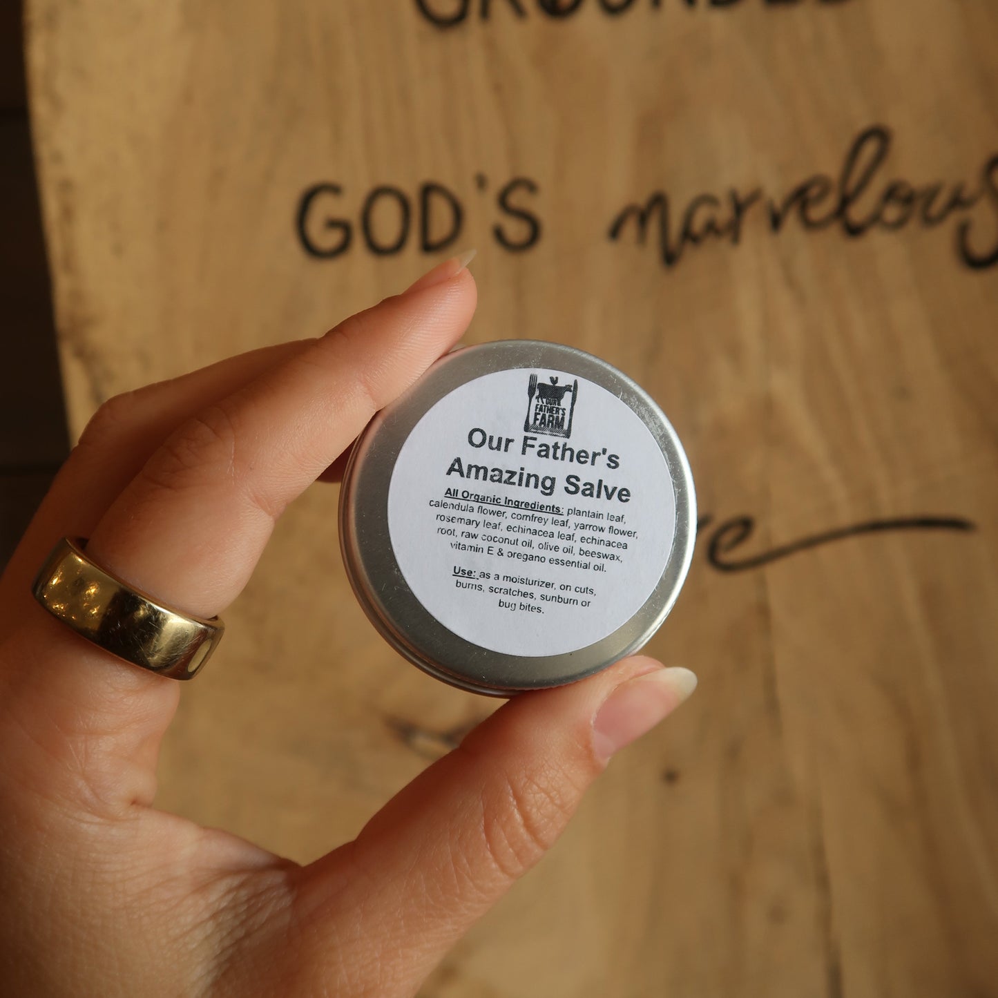 Amazing Salve, 1-4oz, Our Father's Farm