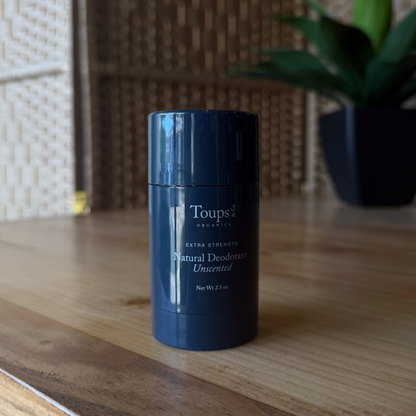 Extra Strength Natural Deodorant, Toups & Co Organics