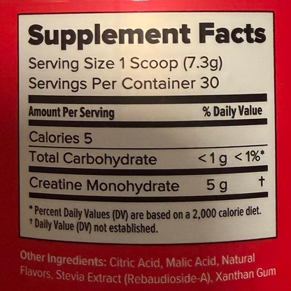 SPRT Creatine - Strawberry Lemonade, Frequense