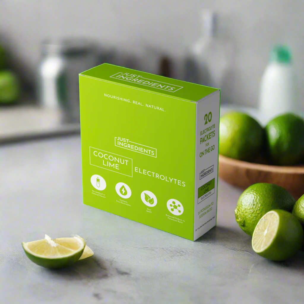 Electrolyte Box, 20 Single Serving Packs, Just Ingredients