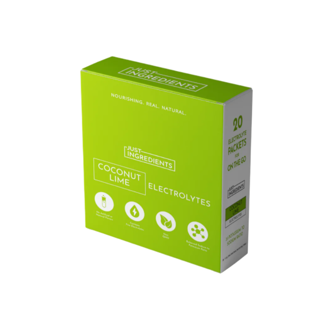 Electrolyte Box, 20 Single Serving Packs, Just Ingredients