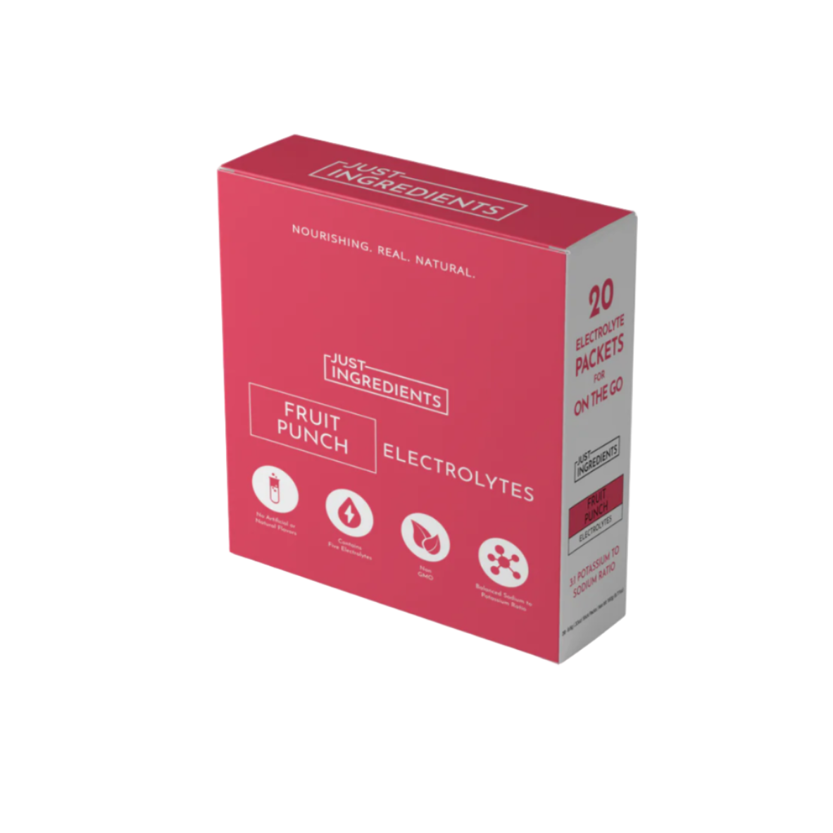 Electrolyte Box, 20 Single Serving Packs, Just Ingredients
