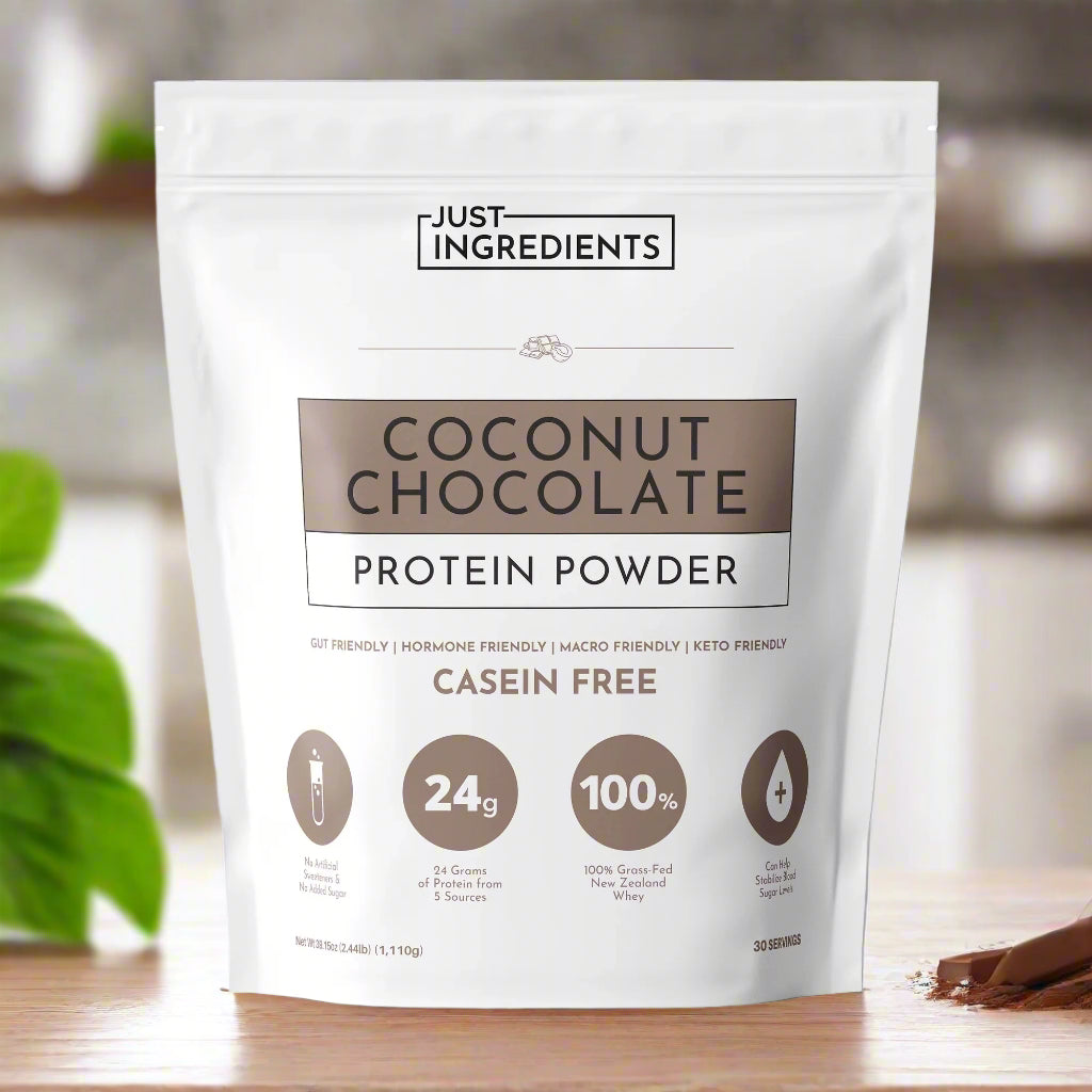 Coconut Chocolate Protein Powder, 30 Servings, Just Ingredients