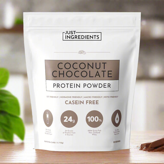 Coconut Chocolate Protein Powder, 30 Servings, Just Ingredients