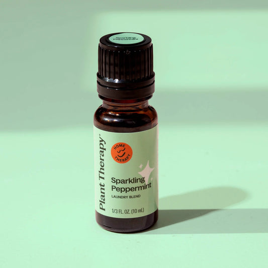 Sparkling Peppermint Laundry Essential Oil Blend, 10ml, Plant Therapy