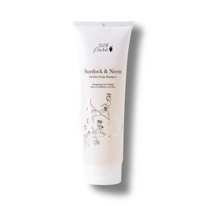 Shampoo, Burdock & Neem Healthy Scalp, 8 - 16 fl oz, 100% Pure