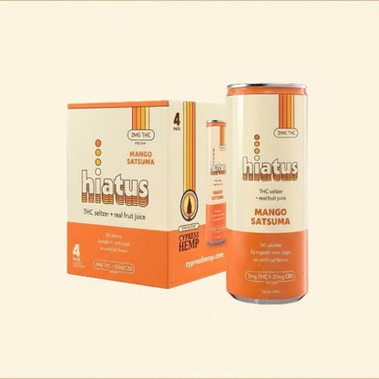 Hemp-Derived THC + CBD Sparkling Beverage