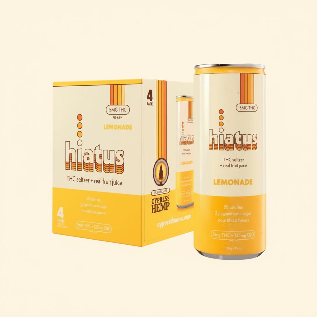 Hemp-Derived THC + CBD Sparkling Beverage