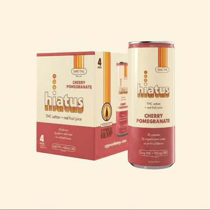 Hemp-Derived THC + CBD Sparkling Beverage