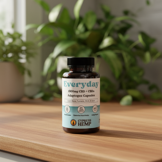 Daily Adaptogen Capsules with CBD (60ct)
