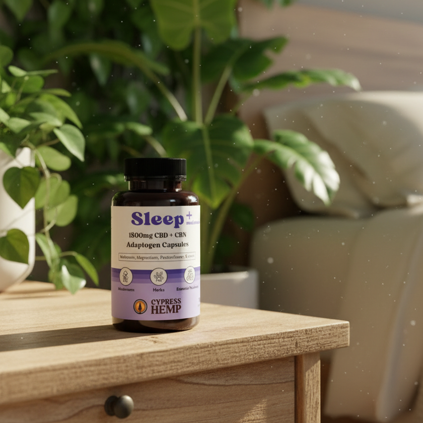 Nighttime Adaptogen Capsules with CBD (60ct)