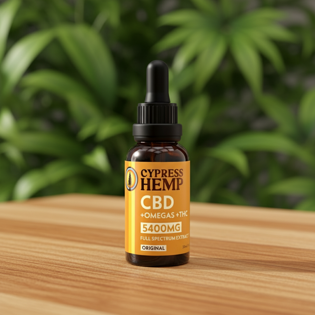 Full Spectrum Hemp Extract Oil (5400mg)