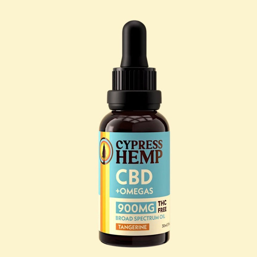 THC-Free Broad Spectrum Hemp Extract Oil (900mg)