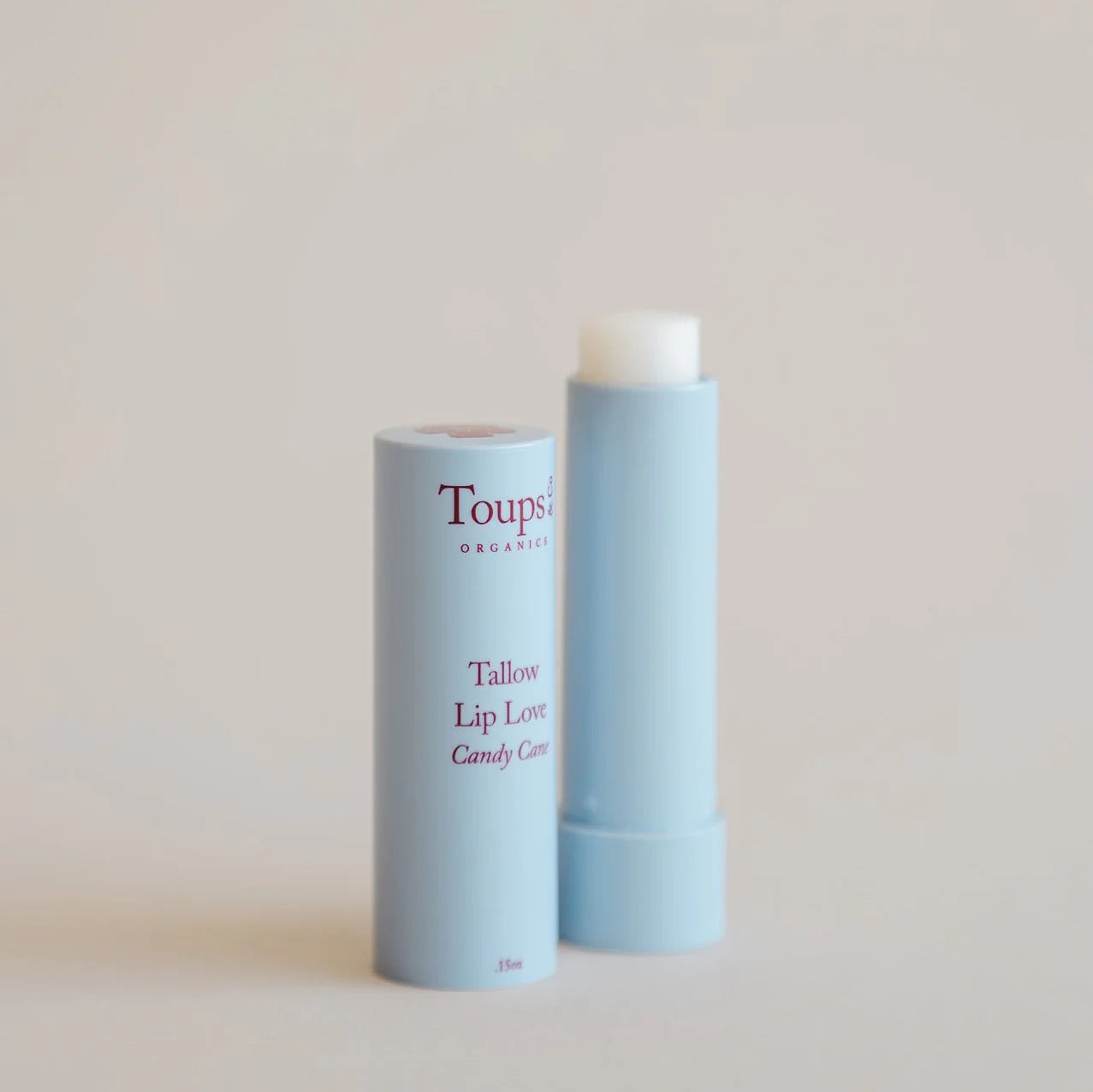 Candy Cane Lip Balm, Toups & Co Organics